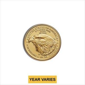 1/4 oz Gold Eagle - BU (Year Varies)