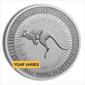1 oz Australian Platinum Platypus (Year Varies)