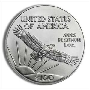 1 oz American Platinum Eagle - BU (Year Varies)